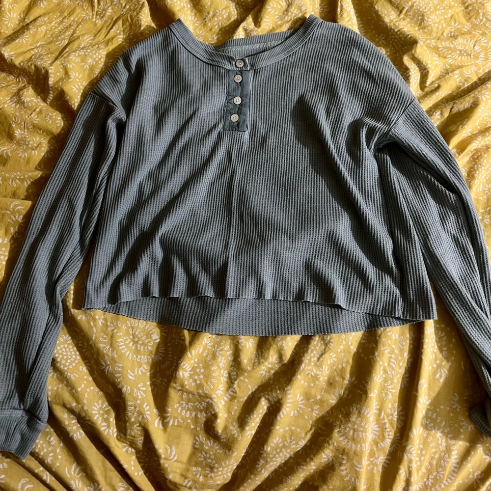 American Eagle - Thermal Long Sleeve crop